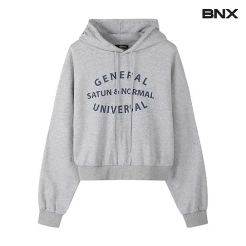 정상가:69,000원 | 제너럴 기모 크롭 후드 맨투맨 티셔츠 (BV4TS031L0)