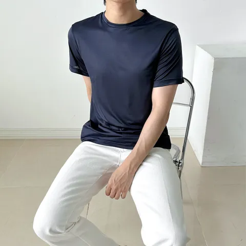 남성 댄디 패션 데일리 키잔 쿨 반팔 티셔츠