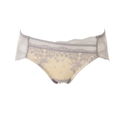 [롯데백화점](바이올렛컬러)블랙라벨 케미컬자수 레이스팬티(VPTB500S)