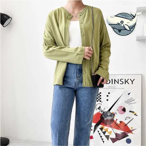 여리핏 루즈핏 가디건 간절기 필수 아이템