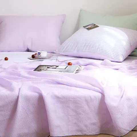 파르페 리플 싱글 순면 홑이불 여름 블루베리 침구단품 침구 토퍼매트