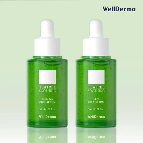 [1+1] 티트리 수딩 허브톡스 시카 모공 재생 진정 세럼 50ml