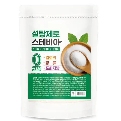 설탕제로 에리스리톨 눈꽃 스테비아 1kg 1개