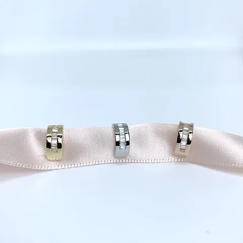 [낱개판매] 크리스탈 투 라인 이어커프 (7143966)