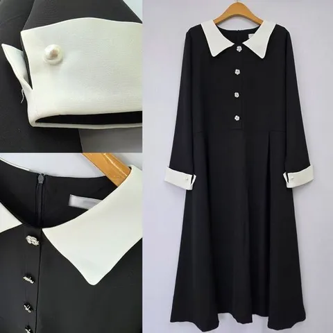 [하프클럽/모노무드] 아이즈카라단추원피스 504U184S 빅사이즈 여성