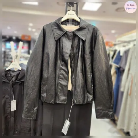 HC03 여성 핏예쁘고 싸이즈편한 카라 가죽(합.피)자켓 L55 53JP07 99