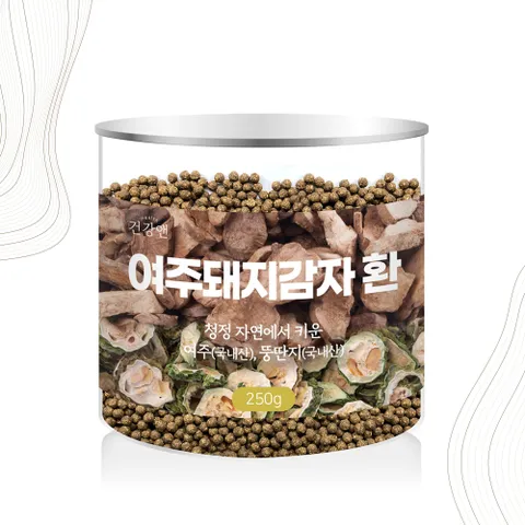 국산 여주 돼지감자 환 250g