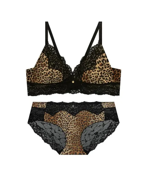 [선물포장] 레오파드 브라렛팬티세트 GBWBR822BRGBWPT822BR  428519