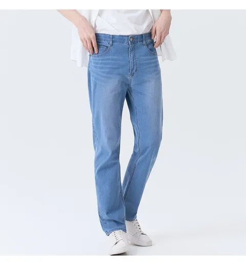 25SS 남성 썸머 라이크라 시그니처 데님_스카이