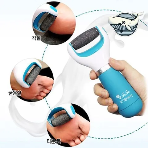 간편한 각질제거기 부드러운 각질케어 핸디형 미용관리 각질제거 뒤꿈치각질제거 발뒤꿈치각질제