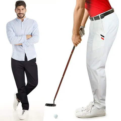 [하프클럽/마스터베어]마스터베어 샤르셋 골프바지 남자 여름 냉감 스판팬츠