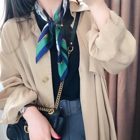 체코 스카프 여성 미니 쁘띠 머플러