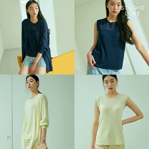 스튜디오럭스 썸머 니트앙상블 4종