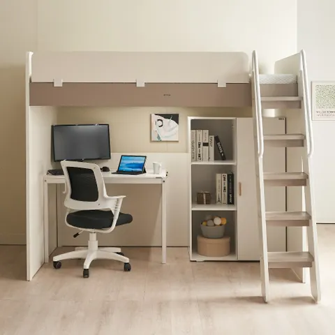 *Hani [MD추천 판매량 UP!] 하니 벙커침대 수퍼싱글 SS 프레임 사다리형(매트제외)