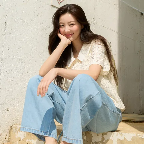 [정가219,000]플로럴 레이스 아우터형 셔츠 OW5XB4530