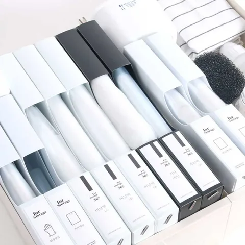 비닐 정리 보관 DIY 서랍 주방 용품 봉지 수납 DIY비닐팩정리 주방서랍정리함 주방수납용품