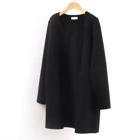 빅사이즈가디건재킷 8267L502 스판네오프랜자켓 BG (31546368)