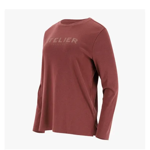 T/R 기모스판 라운드 티셔츠 1K8538101_DG