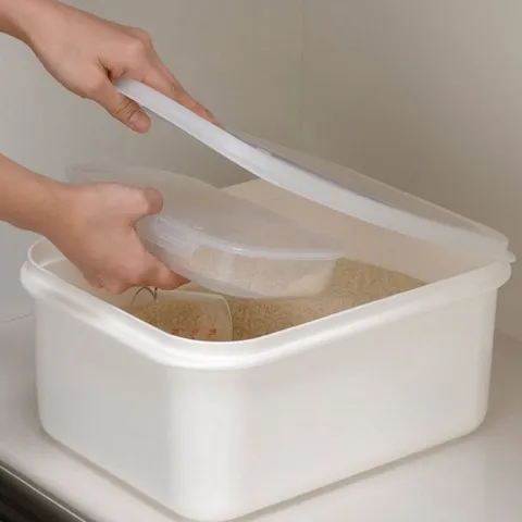 쌀통 6kg 이노마타 미니 1인용쌀통 원룸쌀통 쌀항아리 쌀보관통 진공쌀통 작은쌀통