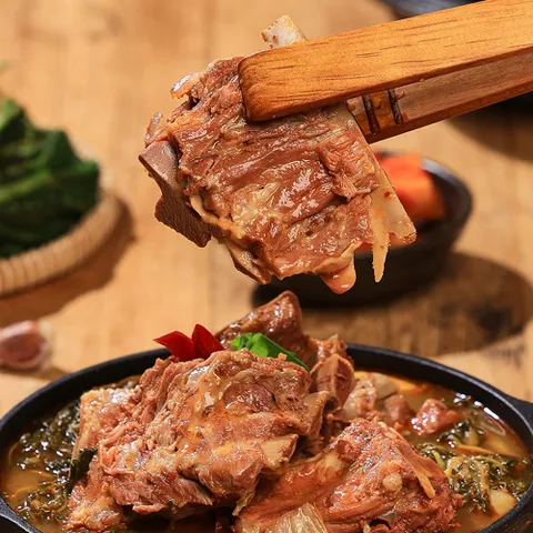 [참맛나] 우거지 뼈해장국 감자탕 1.2kg 넉넉한양 HACCP