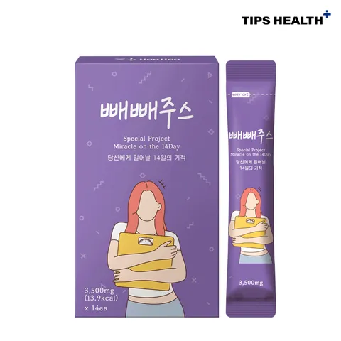 빼빼주스 블루베리 1박스 14포