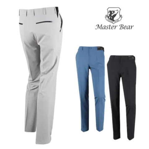 남성 봄 여름 골프웨어 골프 자외선차단 배색 바지