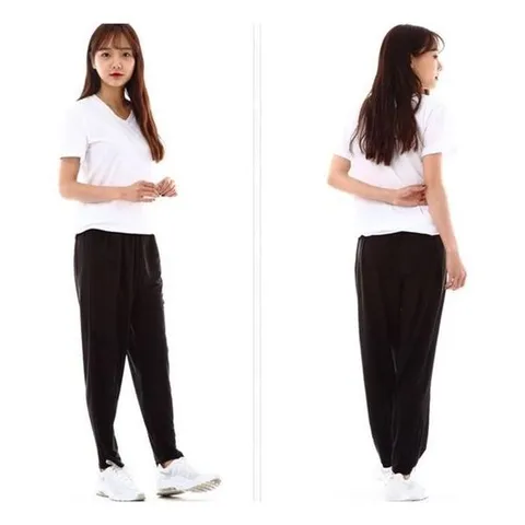 [하프클럽] ONM 여자 아이스 9부바지 단기판매용SY블랙