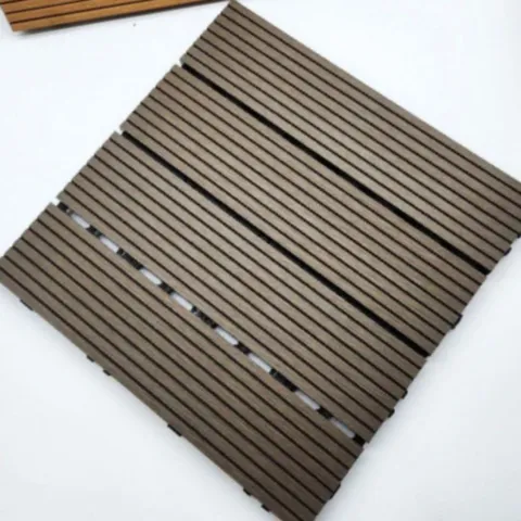 발코니 바닥 마루 데크타일 조립 마당 정원 타일 다크브라운 베란다바닥데크 조립식바닥