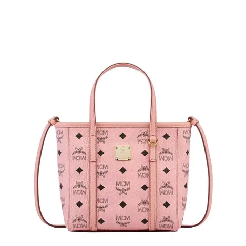 엠씨엠 여성 연핑크 토트백 MWPFSMT06_PZ