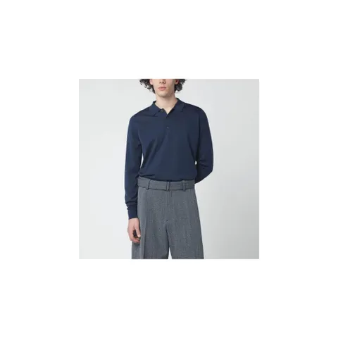 JOHN SMEDLEY COTSWOLDWO/XL_JOHSM-HB 블루 울 폴로 셔츠