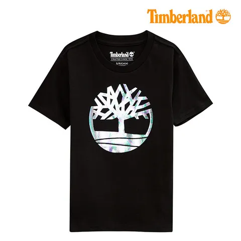 로고 프린트 라운드 티셔츠(TLSDA04E_066)