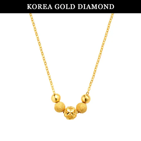 순금 목걸이 24K 여자 금목걸이 볼 링 3.75g
