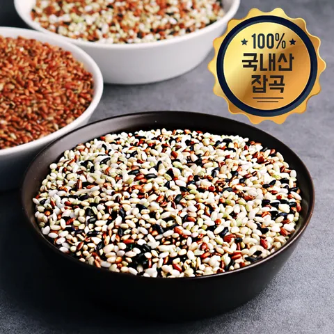 [25년산 잡곡] 국산 오색미 1kg(찹쌀,찰현미,녹미,홍미,흑미)