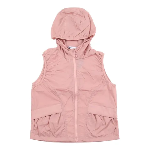 여성 후드 기능성 바람막이 조끼 NEL105