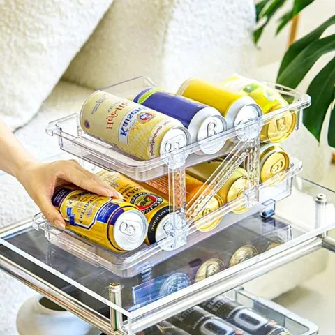 맥주캔정리함 냉장고캔보관함 음료수트레이 캔보관함 맥주캔정리함 캔음료수정리함