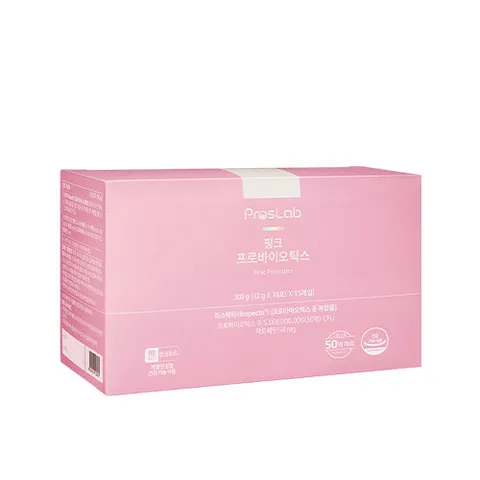 [프로스랩] 핑크 프로바이오틱스, 4+1개입