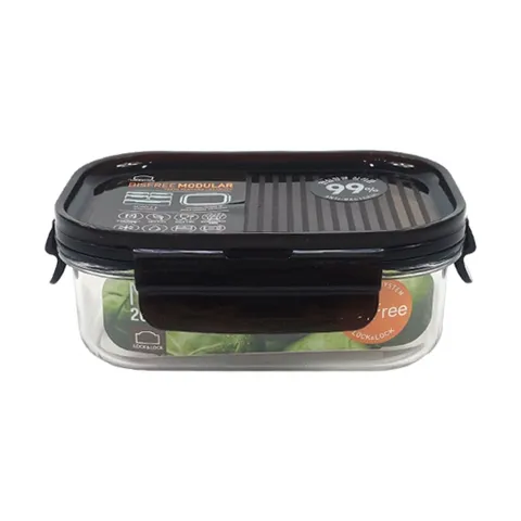 비스프리 모듈러 직사각 260ml LBF401 투명용기