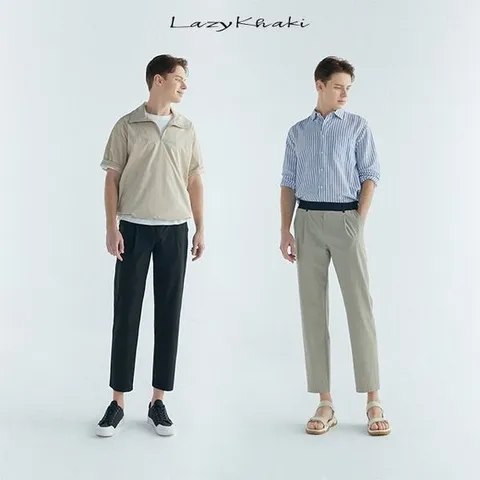 [하프클럽]  나일론 레이어드 팬츠 남성2종NWLM