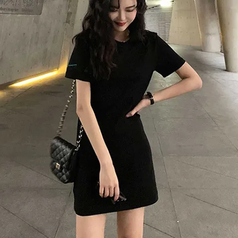 예쁜 데일리 봄여름 슬림핏 스타일 원피스 스타  자라  지퍼  원피스  캐주얼  데일리룩