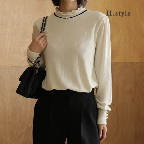 [하프클럽/에이치스타일]WG/투인타브라우스티/가을/겨울