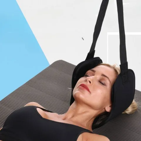 경추 교정용 목 지지대 견인기 목장비 완화 기구 목견인기 경추견인 넥해먹 목당김이 목해먹