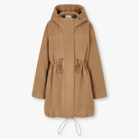 [롯데백화점][톰보이]야상 후드 울점퍼(9105413208).AN