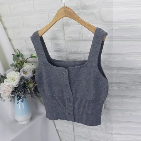 [하프클럽] nty_버튼뷔스티에조끼VOT