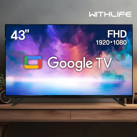 위드라이프 구글 43인치 스마트TV FHD 고화질 LED 소형 티비 에너지1등급티비