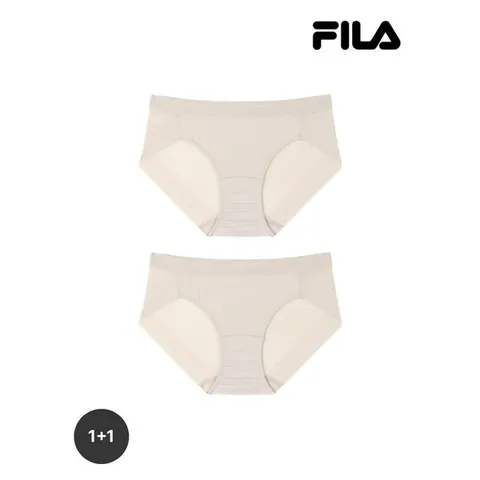 [하프클럽]  아웃핏 시즈널 라이트베이지 여성 드로즈 2매입 (FI4DRF6453F_LBE)