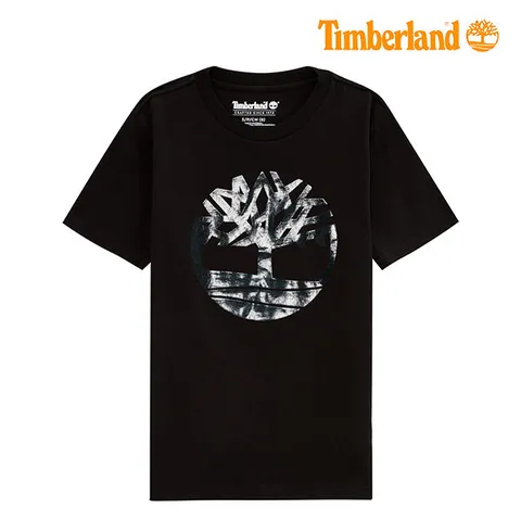 로고 프린트 라운드 티셔츠(TLSDA04F_055)