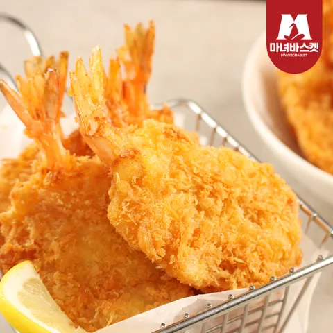 맘스터치 버터플라이쉬림프 새우튀김 1kg 1팩 20미