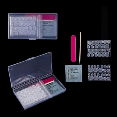 네일아트 실리콘 양면테이프 손발톱용 각5장 외 세트