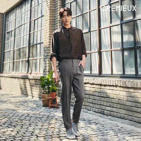 다니엘크레뮤 25SS 슈퍼 스트레치 라이크라 슬랙스 3종