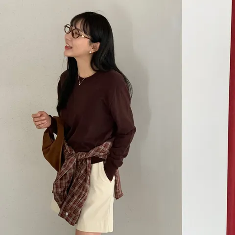 [브리치]  / 캔 라운지 루즈 니트